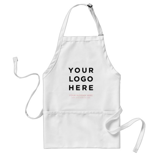 Tablier de couleur uniforme de logo d'entreprise p (Devant)