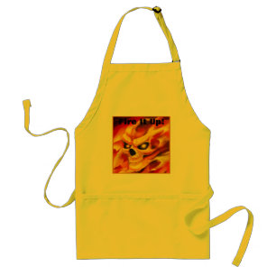 Tablier de crâne du vrai feu