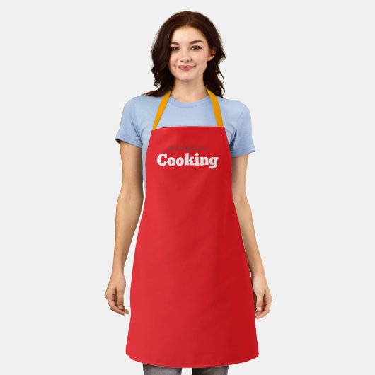 Tablier de cuisine (Porté)