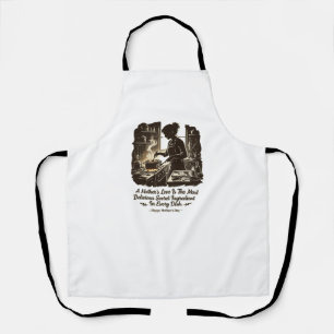 Tablier de cuisine à l'ingrédient secret de l'amou