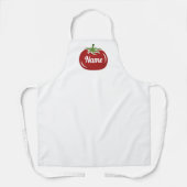 Tablier de cuisine à logo tomate rouge pour hommes (Recto)