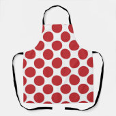 tablier de cuisine à pois rétro (Recto)