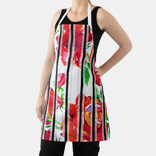 Tablier de cuisine aux couleurs joyeuses