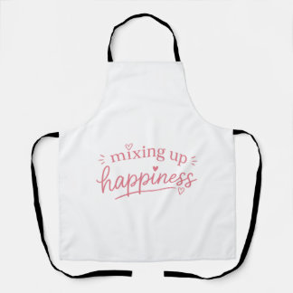 Tablier de cuisine avec citation de pâtisserie mig