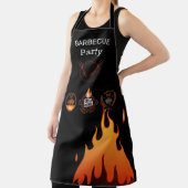 Tablier de cuisine BBQ Noir griil master, grillade (Insitu)