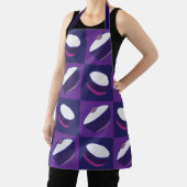 Tablier de cuisine bol à cuisson bleu violet (Insitu)