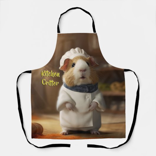 Tablier de cuisine Critter II Cochon d'Inde (Recto)