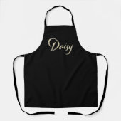 Tablier de cuisine Daisy white gold (Recto)