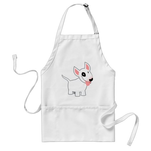 Tablier de Cuisine de Cartoon Brouillon Terrier (Devant)