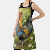 Tablier de cuisine de ferme Coq rustique (Insitu)