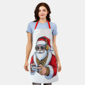 Tablier de cuisine de Noël (Porté)