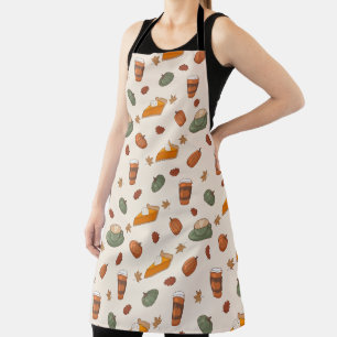 Tablier de cuisine de Thanksgiving motif de cuisso