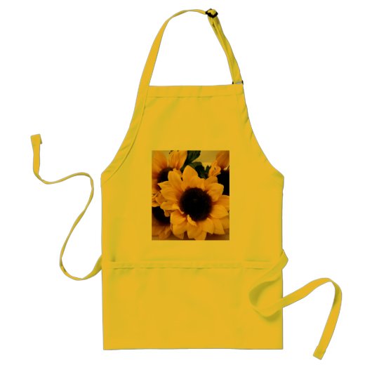 Tablier de cuisine de tournesol (Devant)