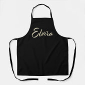 Tablier de cuisine d'Elvira white gold (Recto)