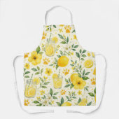 Tablier de cuisine d'été à empreinte de patte de c (Recto)