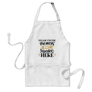 Tablier de cuisine drôle pour la pâtisserie