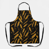 Tablier de cuisine en blé doré (Recto)