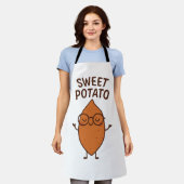Tablier de cuisine en patate douce (Porté)