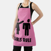 TABLIER DE CUISINE FILLE ROSE POUVANT DE FILLE (Insitu)