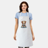 Tablier de Cuisine fourrure (Porté)