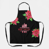 Tablier de cuisine Merry Christmas (Recto)