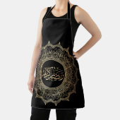 Tablier de Cuisine Noir Ramadan Kareem Arabic (Insitu)