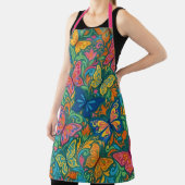 Tablier de cuisine papillon vibrant (Insitu)
