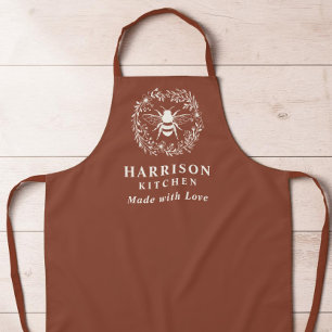 Tablier de cuisine personnalisé avec couronne de a