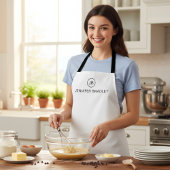 Tablier de cuisine personnalisé avec monogramme et