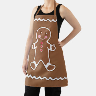 Tablier de cuisine pour biscuits au pain d'épice