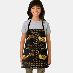 Tablier de cuisine pour enfants monochrome opulent