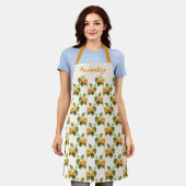 Tablier de cuisine pour femmes Verger de fruits de (Porté)