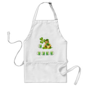 Tablier de cuisine pour la Saint-Patrick