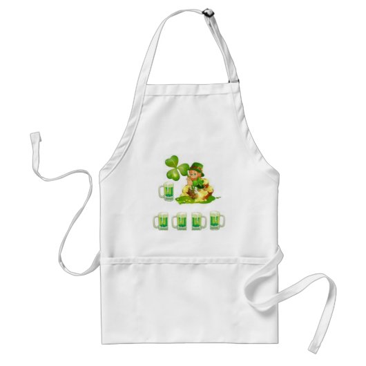 Tablier de cuisine pour la Saint-Patrick (Devant)