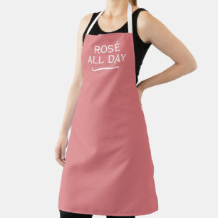 Tablier de cuisine rose élégant rose pour femmes t