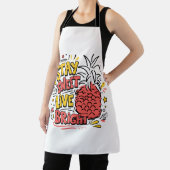 Tablier de cuisine tropical coloré (Insitu)