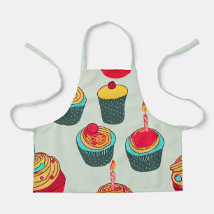 tablier de cuisson de cupcake pour enfants