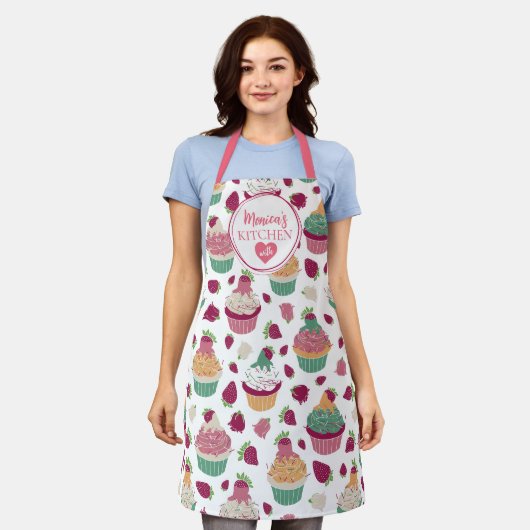 Tablier de cupcakes (Porté)