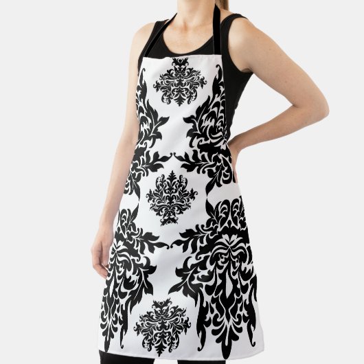 Tablier de design gothique noir (Insitu)