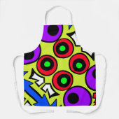 tablier de dessin couleur motif (Recto)