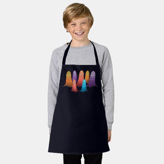 Tablier de Fantômes colorés (Porté)