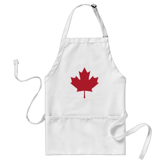 Tablier de feuille d'érable du Canada (Devant)