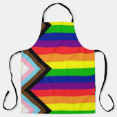 Tablier de fierté LGBTQ+ Progress (Recto)