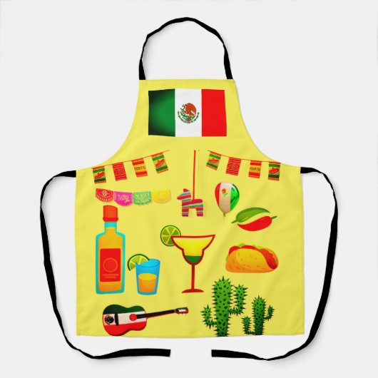 Tablier de Fiesta mexicain (Recto)