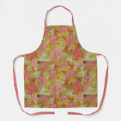 Tablier de fleurs de couleur automne (Recto)