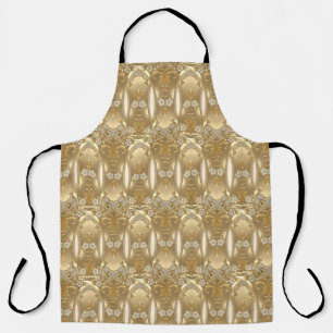 Tablier de fleurs d'or