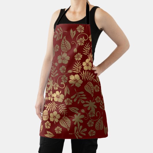 Tablier de fleurs d'or (Insitu)