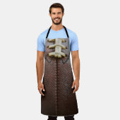 Tablier de football avec texte personnalisé (Porté)