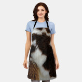 Tablier de fourrure de vache (Porté)