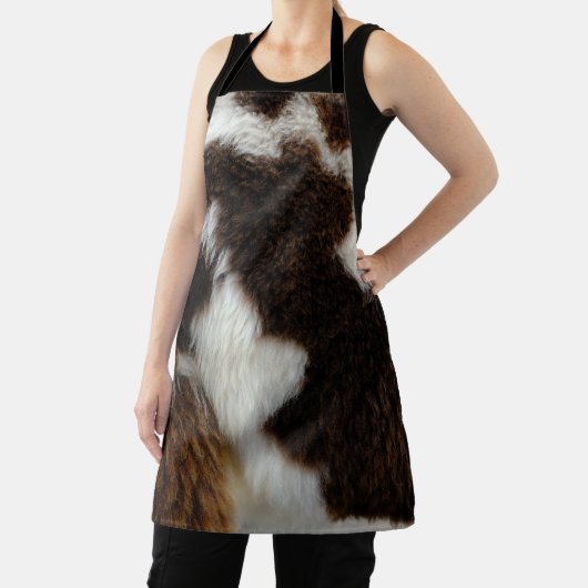 Tablier de fourrure de vache (Insitu)